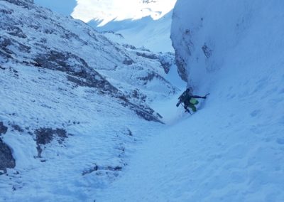 Mont Gardy, Couloir WNW